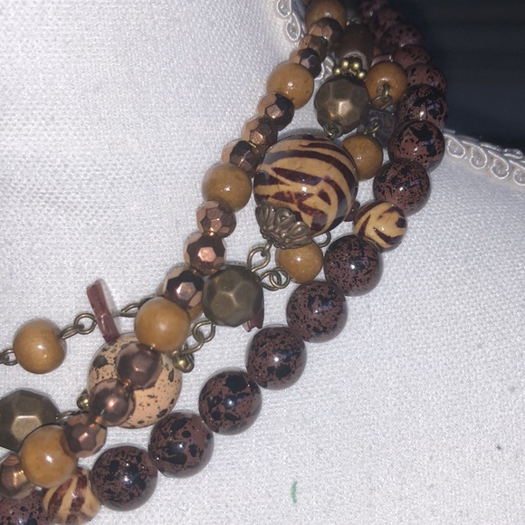 NWOT Into the Wild Premier Designs necklace and earrings - Picture 3 of 9